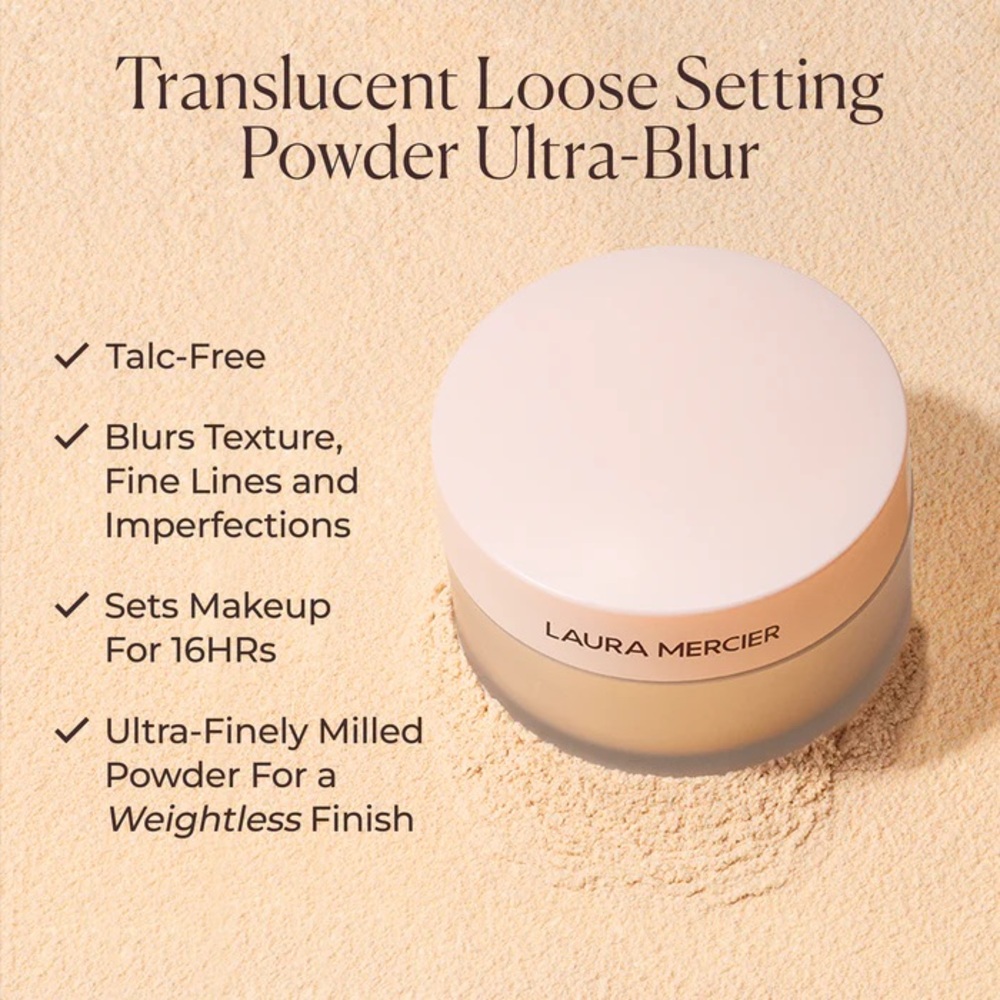 Laura Mercier Ultra-Blur Translucent Divinely Flawless Translucent Loose Powder - Picture 6 of 16